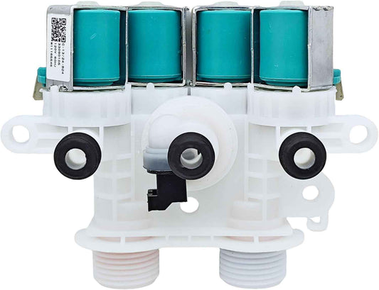 Water Inlet Valve for Whirlpool, Kenmore & Maytag Bravos XL Washers - Compatible with MVWB835DW0, MVW7230HW0 & More