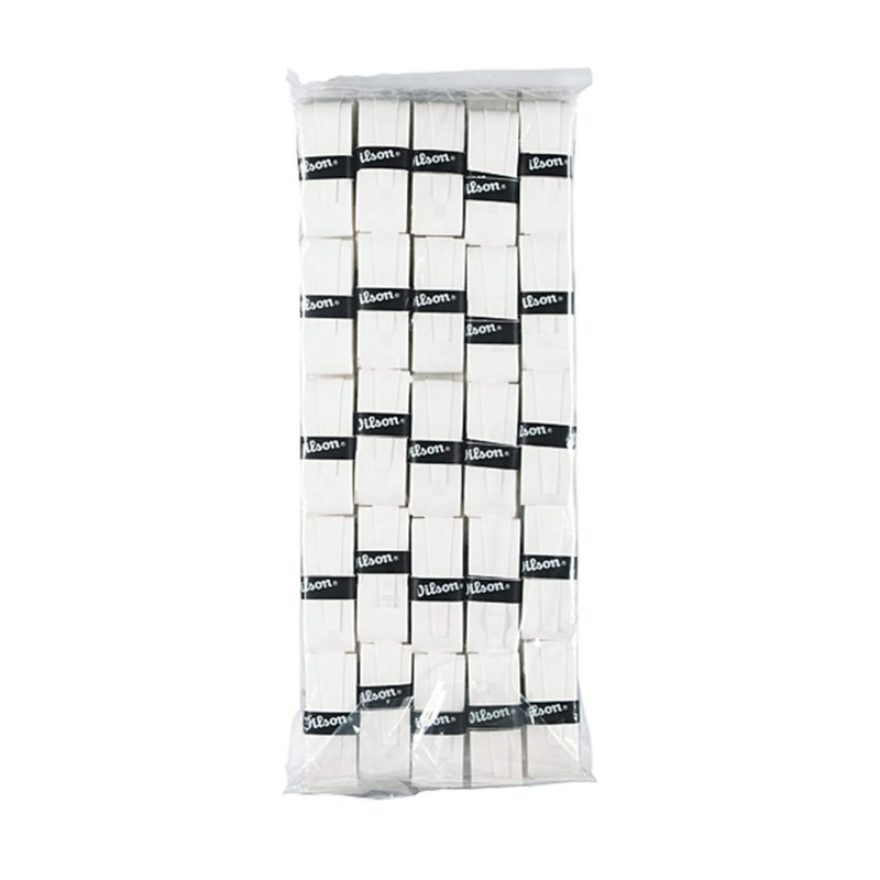 Wilson Tennis Pro Overgrip - 50 Pack White