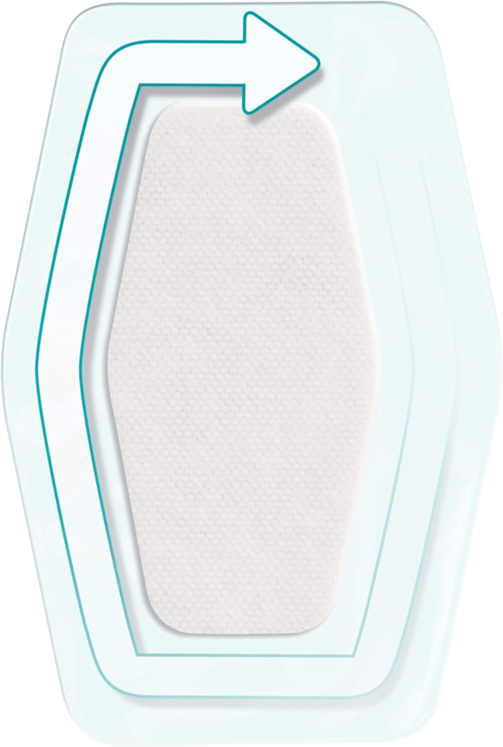 Nexcare Waterproof Clear Bandages - Stays On Skin in Water | 2.38 x 3.5 in, 30 Count