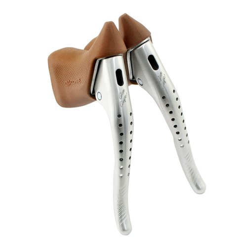 DIA-COMPE GC07H Aero Drilled Road Bike Drop Bar Brake Levers Set, Brown, DP2426