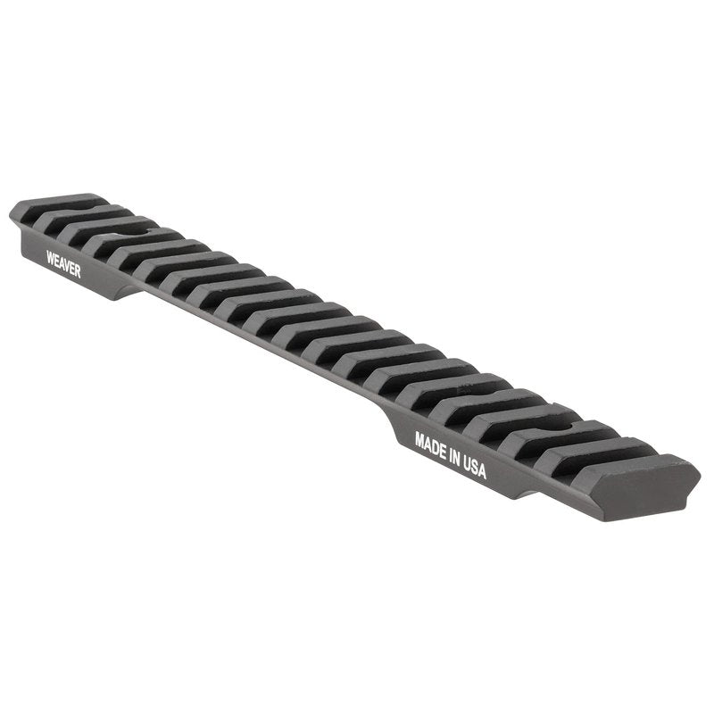 Weaver 99465 Savage 110 LA 8-40 0MOA Matte Black Scope Base