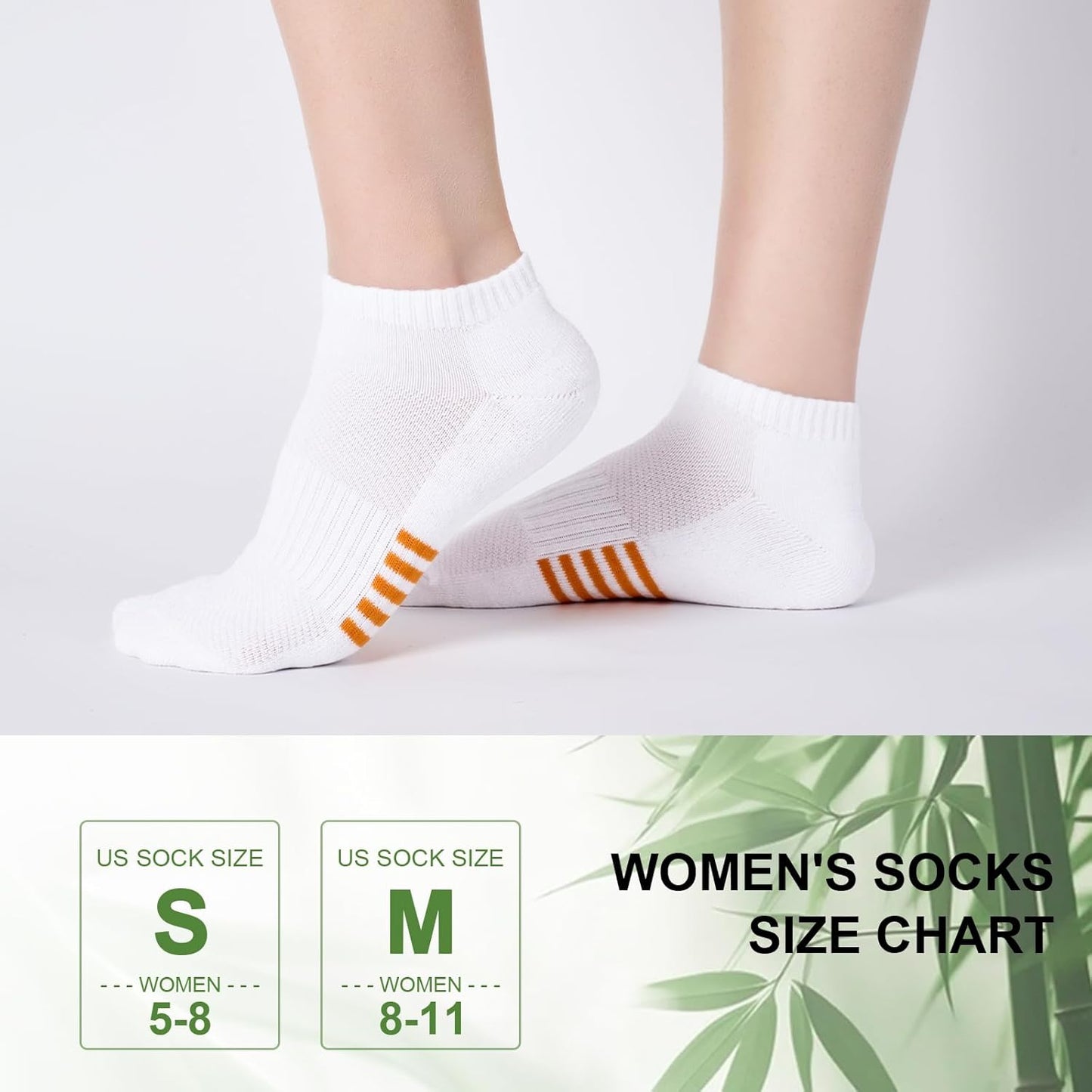 Skiennix Ankle Socks for Women - 12 Pairs Bamboo Viscose, Breathable & Cushioned, Low Cut Athletic Socks