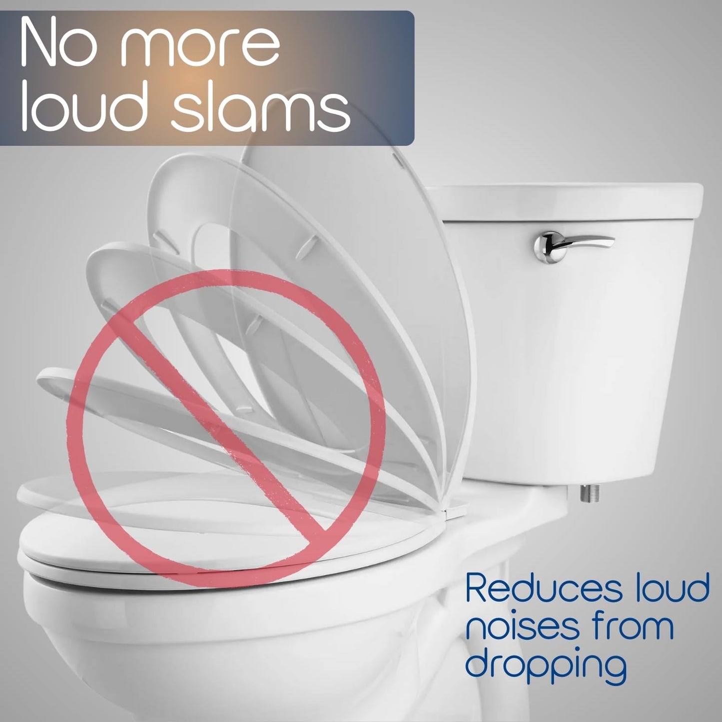 Toilet Seat Bumpers for Use with Bidet - Stops Sliding & Wobbling - Distributes Weight Evenly to Prevent Damage to Seat or Bowl - Premium Adhesive Pads - 5pk