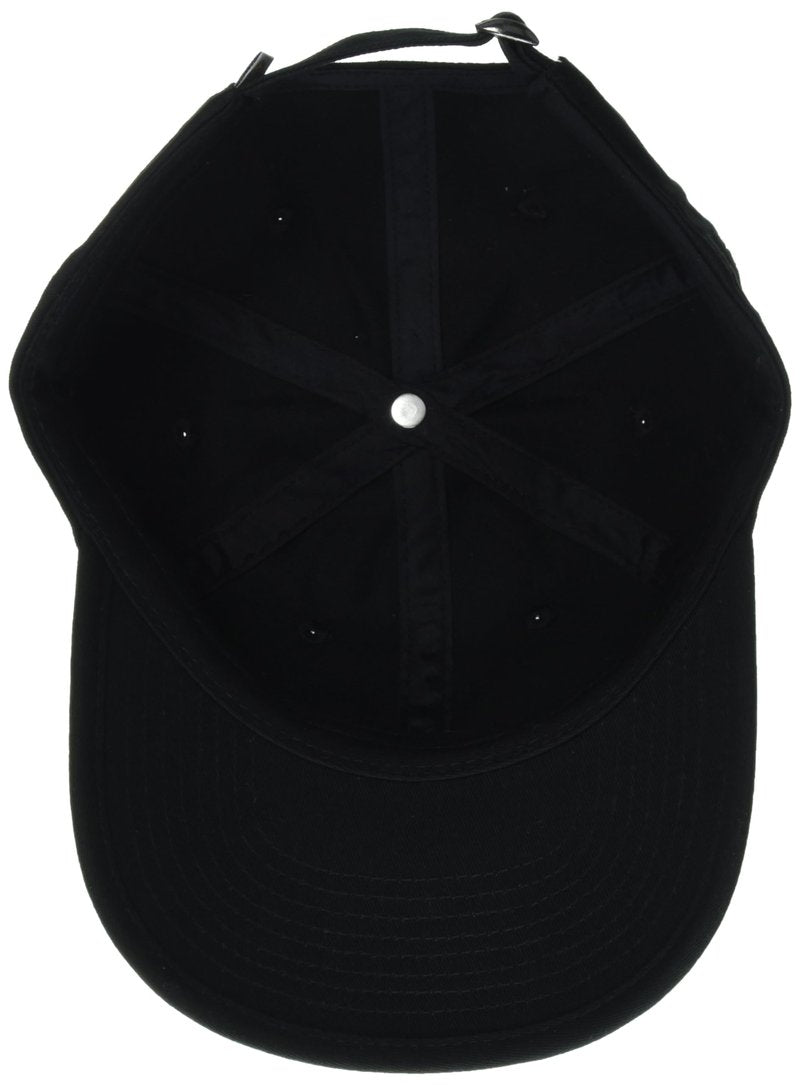 Dickies Men's Low Pro Logo Dad Hat, Black, AL