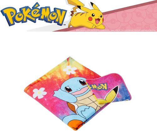 Franco Pokémon Kids Bath Towel Set - Soft Absorbent Cotton Terry, 50" x 25", Includes Washcloth