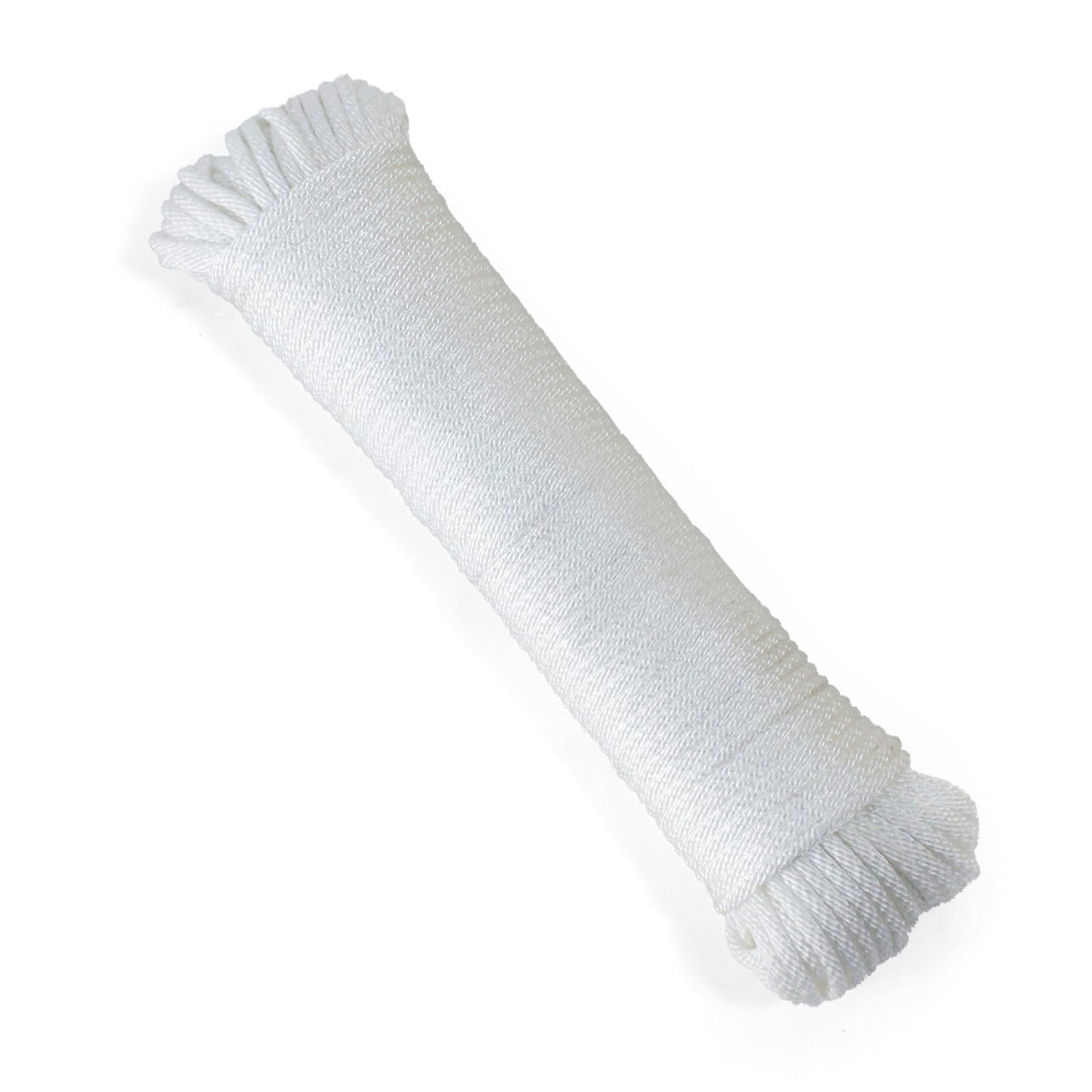 MERIANE 1/8inch 100FT Nylon Rope – Multipurpose Heavy Duty – Abrasion & UV Resistant – Ideal Use for Camping, Clothesline, Marine Rope, Flag Line - Shock Absorption Rope for Indoor Outdoor