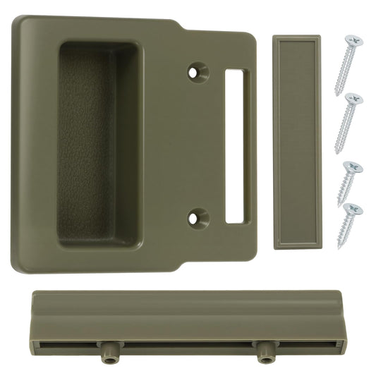 Screen Door Handle Kit for Andersen Doors, Sliding Screen Door and Latches Pull Handle Replacement Parts Fit for Anderson A-Series Gliding & Hinged Patio Doors from 1982 to Present Windows Hardware