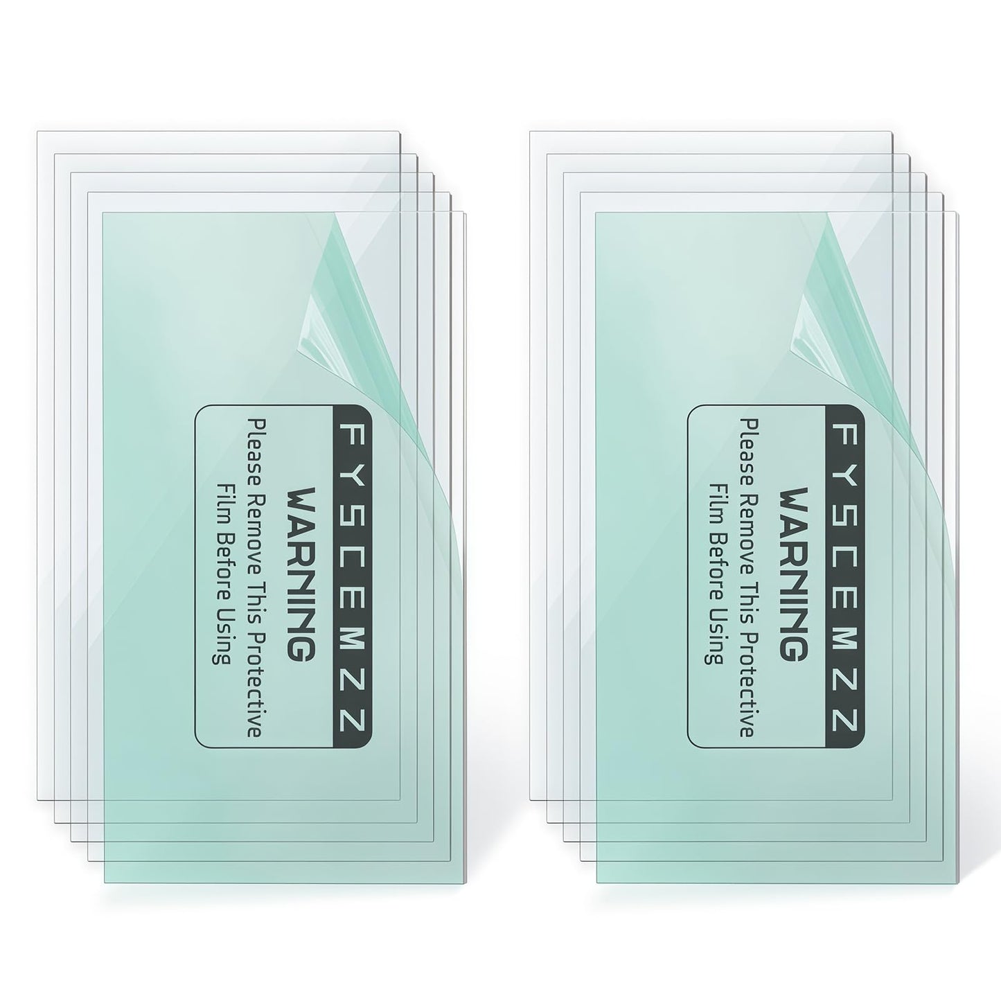 216327 4-3/16" x 2-1/2" Inside Lens Cover for Use with Elita, Digital Elita, T94 and Titanlem (10 Pack)