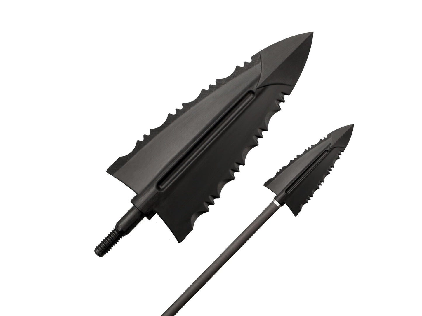 Cold Steel Cheap Shot Polymer Archery Broadheads for Bows and Crossbows, Standard Broadhead (Pack of 10), 125 Grain (CSBH1Z)