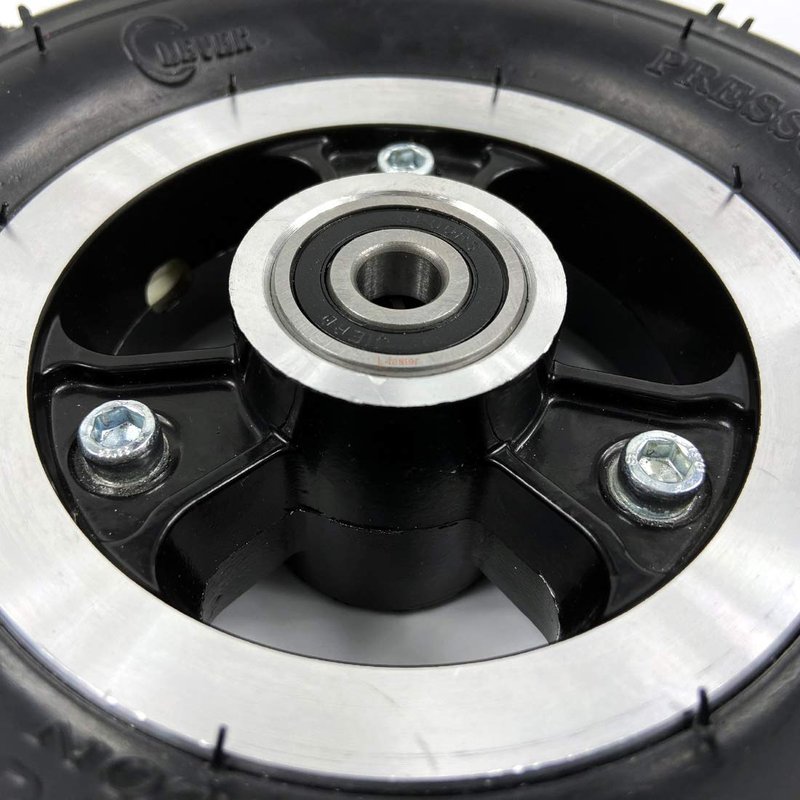 200x50 Scooter Solid Wheel Or Air Wheel 8 Inch Scooter Wheel with Solid Tire Or Air Tire With tube Alloy Hub 8" Trolley Caster(Solid Wheel)
