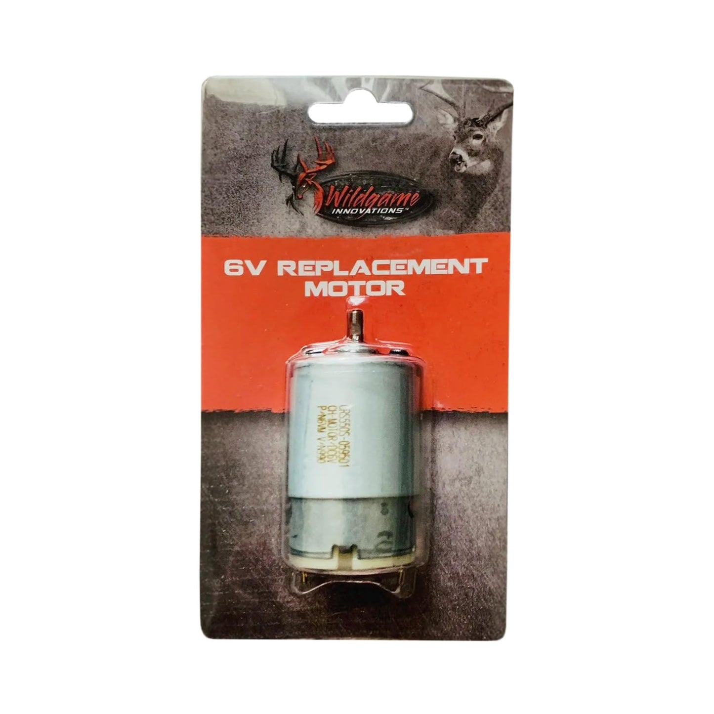 WILDGAME INNOVATIONS 6V Replacement Motor for Game Feeders Durable Efficient Versatile Deer Feeder Motor Fits Most Power Control Units