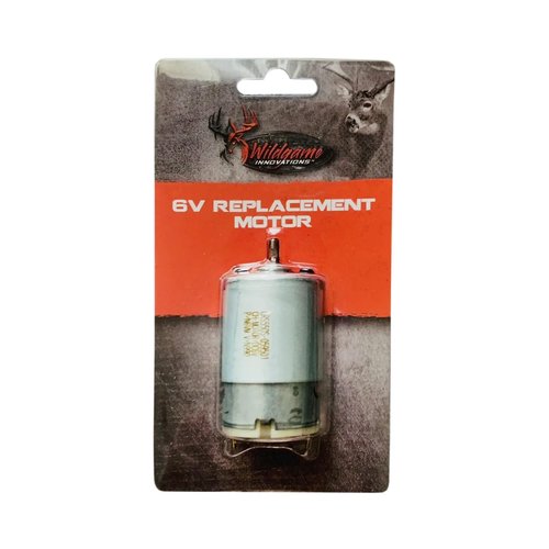 WILDGAME INNOVATIONS 6V Replacement Motor for Game Feeders Durable Efficient Versatile Deer Feeder Motor Fits Most Power Control Units