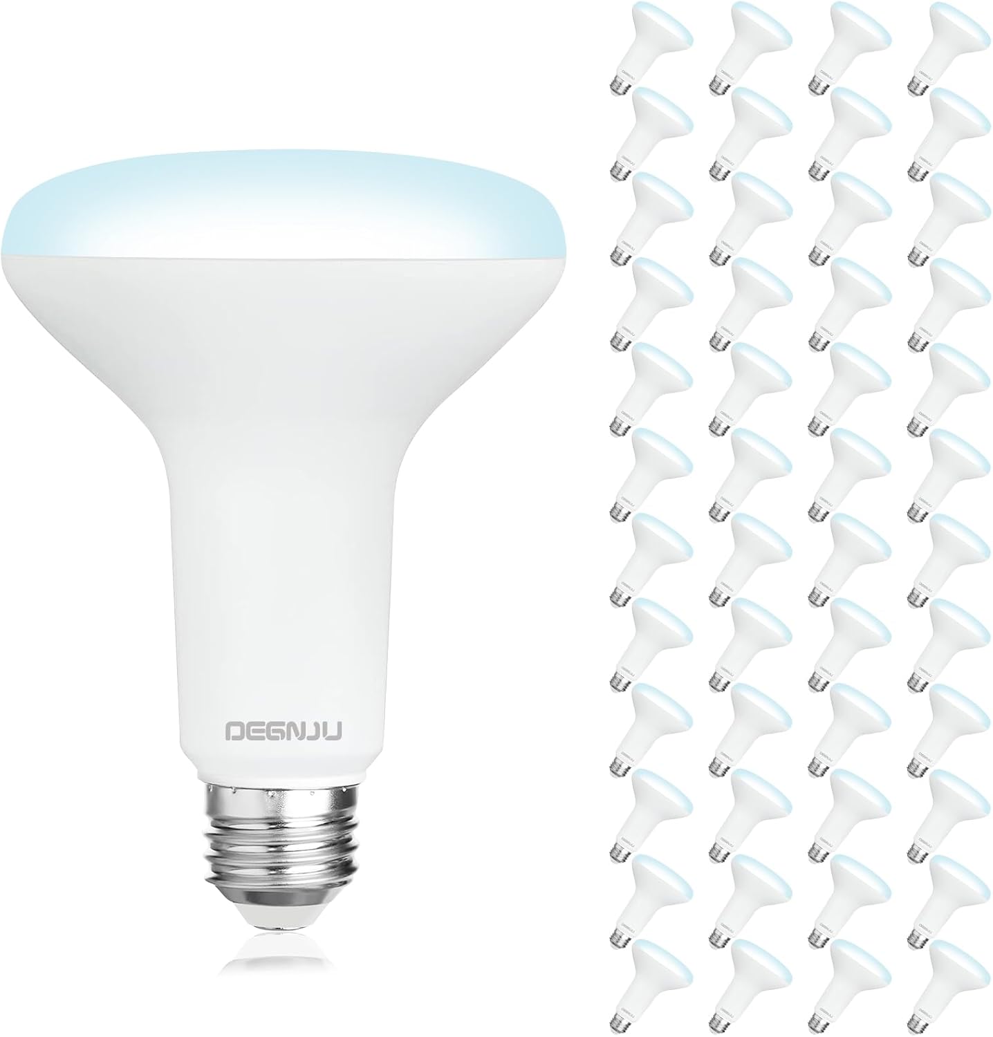 BR30 LED Flood Light Bulbs 24-Pack, 7W Dimmable 650LM Soft White 2700K, E26 Base