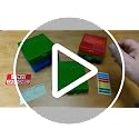 100 Round Ammo Box for 9mm & 380 ACP - Flip-Top Storage Case - Clear Green/Black