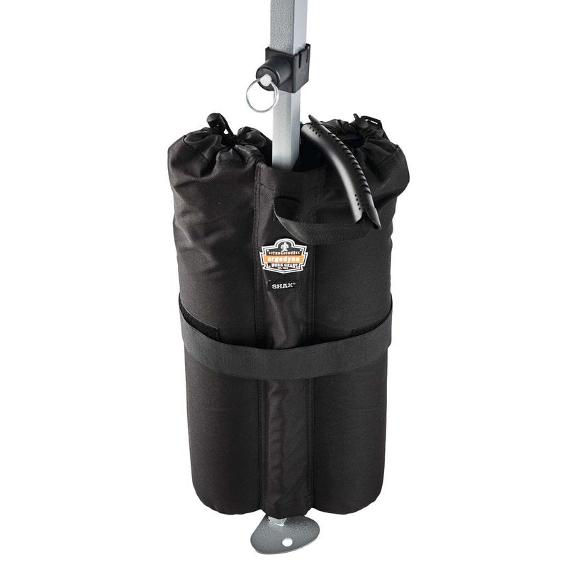 Weight Bags for Pop Up Canopy Tents or Umbrellas, Set of 2, Ergodyne SHAX 6094 , Black