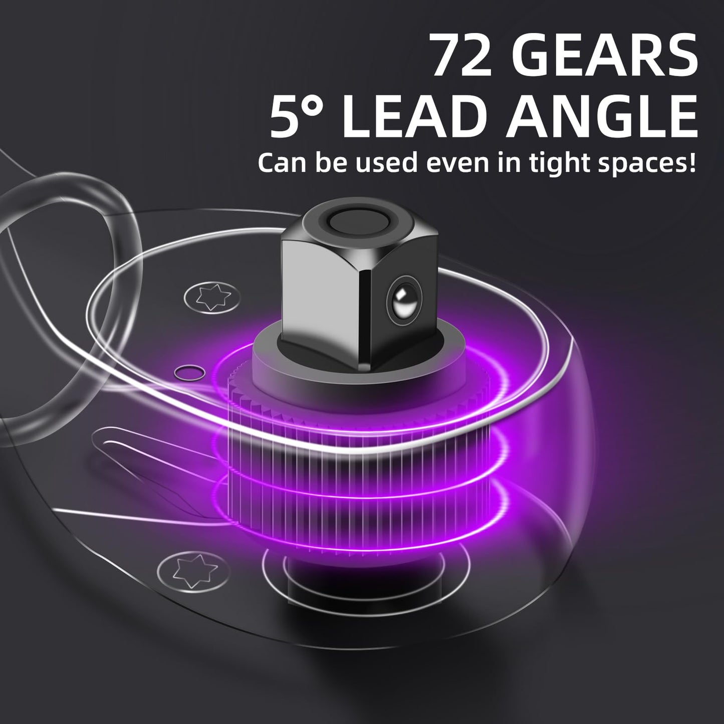 UYECOVE 1/4 3/8 1/2-inch Drive Click Torque Wrench, 4Pcs Torque Wrench Set 20-240 in.lb, 5-45 ft.lb, 20-160 ft.lb,with 1 Adapter,Adjustable Torque Wrench Set for Bike, Motorcycle, Car Maintenance