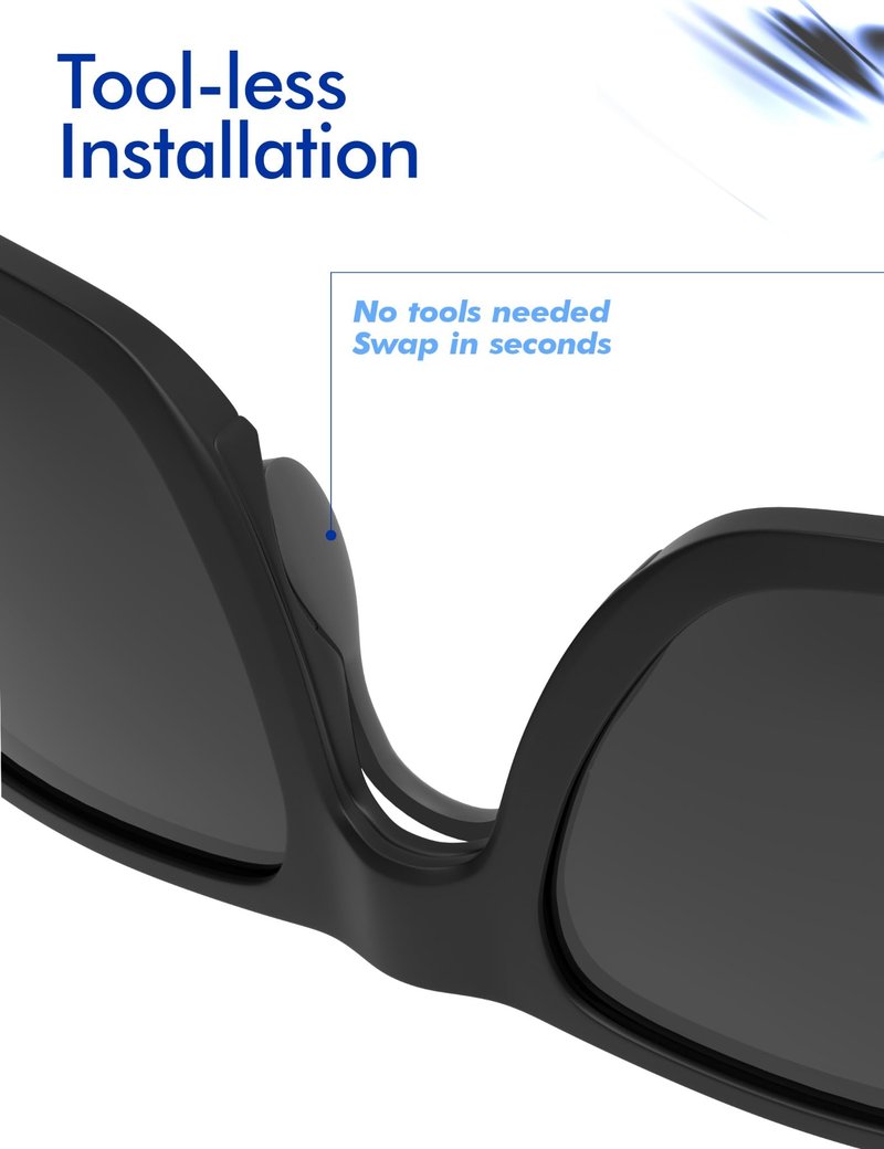SAUCER Replacement Nose Pieces Pads for Oakley Split Shot OO9416 | Split Time OO4129 | Targetline OO4129 | Crossrange Patch R XL OO9361 Sunglasseses - Standard Grey