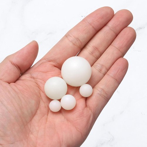 M METERXITY Nylon Precision Bearing Balls - 20-Pack 0.75In (19.05mm) for DIY Crafts & Repairs