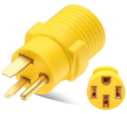 EV Charger Adapter NEMA 6-50P to 14-50R forTesla Adapter Cord, 240V 50 Amp 3 Prong Welder Plug to 4 Prong EV Charging Connector, Welder Welding Dryer EV Charger Power Cord Adapter