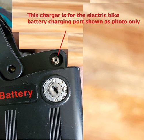 Galaxy Bang 42V 2A Adapter Charger for NAKTO 36V E-Bikes Classic 26" City, Cruiser 26" Fat Tire, Elegance 22" City, Fashion 20" Folding