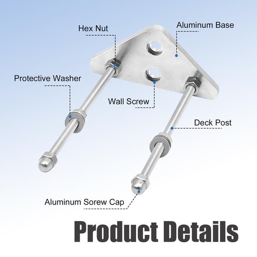 CADUFUELLY 4 Pcs Skateboard Wall Mount Metal Skateboard Hanger with 2 Screw Holes for Display Skateboard Deck Storage