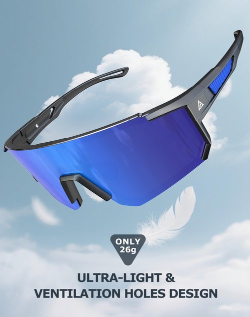 KALIYADI Sunglasses-Men Sports Mens-Sunglasses Women: Sun Glasses with UV400 for Running Cycling Golf Fishing