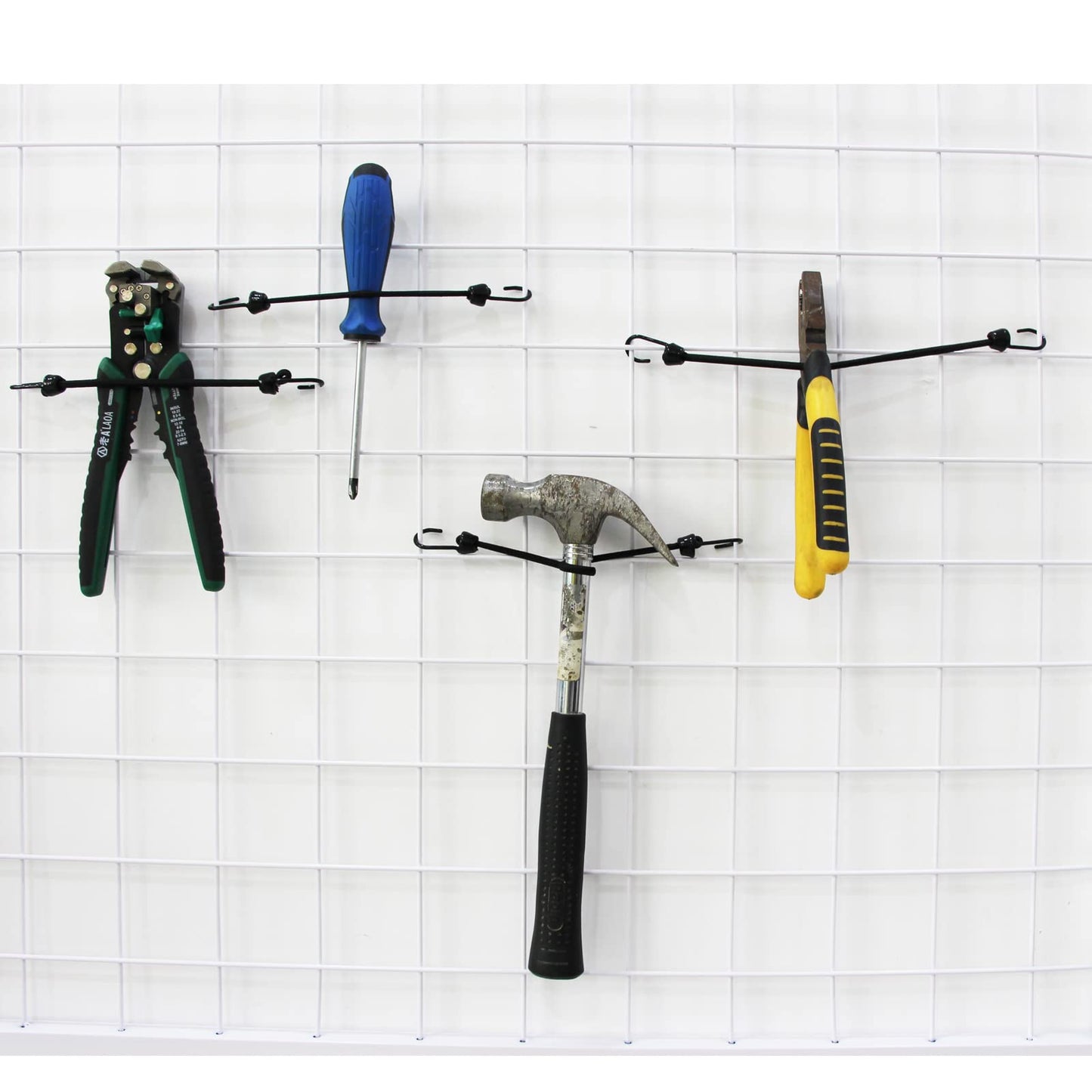 Joneaz Mini Bungee Cords with Hooks 2 inch 4 inch 6 inch 9 inch, Assorted 18-Piece Set Package of Small Bungee Cords