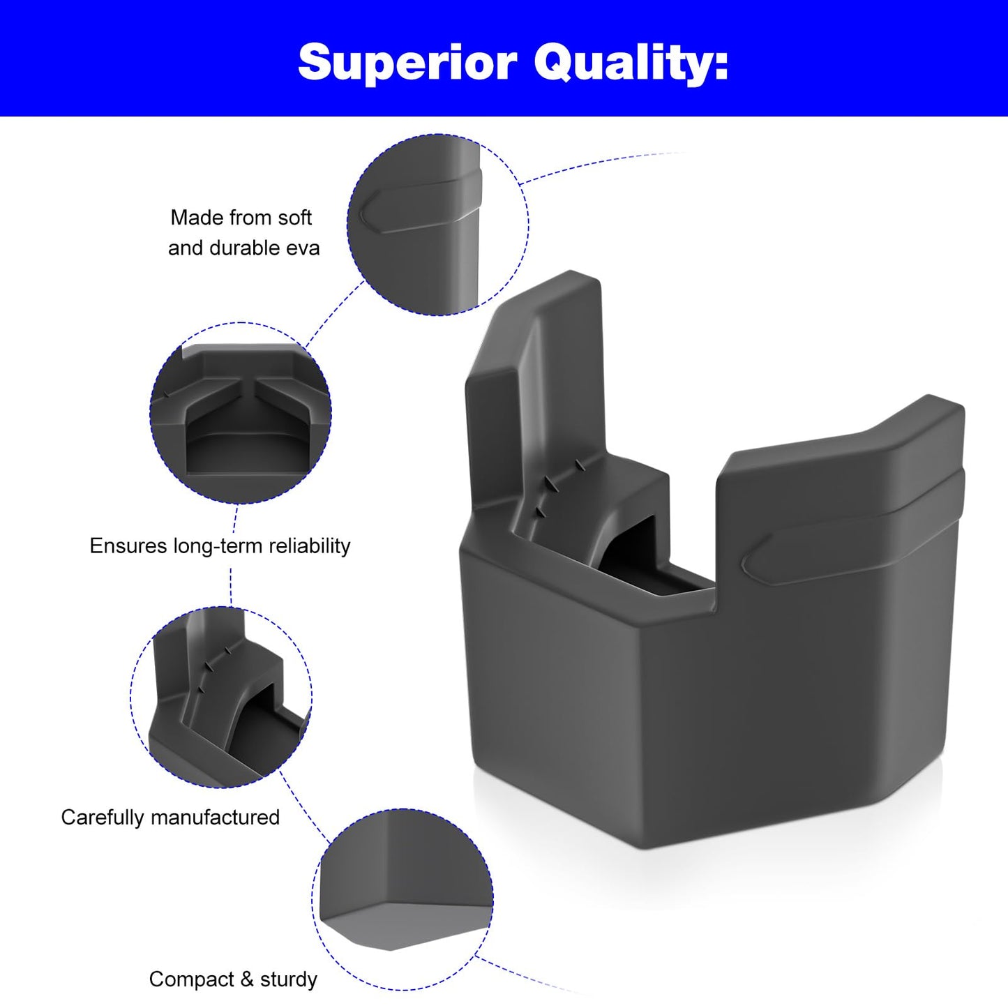 N567537 Nail Gun No Mar Pads Replacement Craft-sman Nailer No Mar Pads CMCN618B, CMCN618C1 and CMPBN18K Nailer Tip - 3 Pack