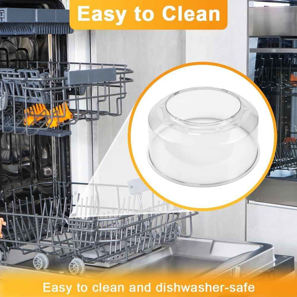 Premium Clear Power Dome Lid for Nuwave Pro Plus & Elite Ovens - Upgraded Design