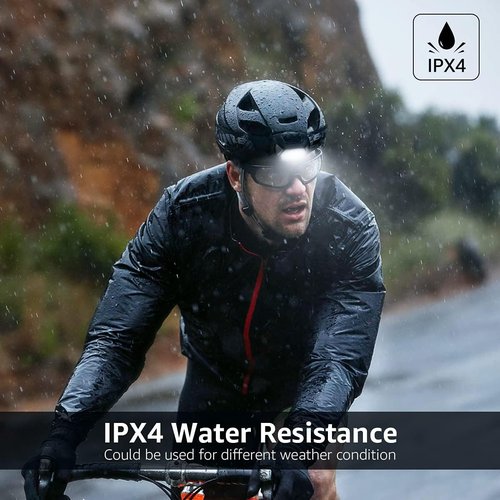 Lepro Headlamp - 2 Pack Super Bright LED Headlights with 6 Lighting Modes | Waterproof & Lightweight for Camping, Running, Cycling