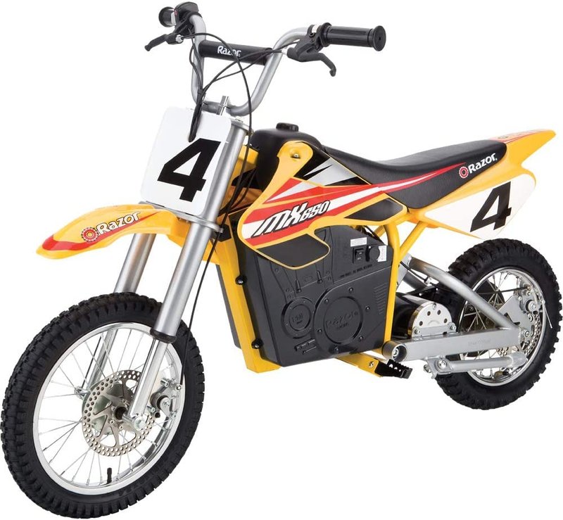 Razor MX500 and MX650 Front Wheel Assembly - Factory Original Razor Dirt Rocket Bike Off-Road Motorcycle Wheel Part W15128190049