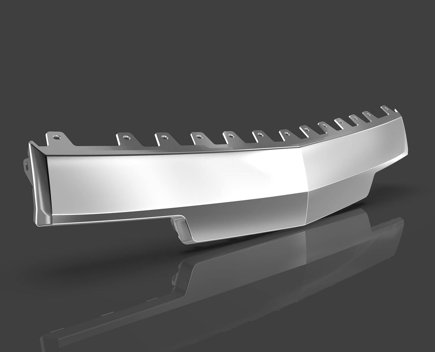 KUAFU Front Bumper Skid Plate Compatible with 2014 2015 Chevrolet Chevy Silverado 1500, 2015 Cadillac Escalade Truck Chrome Replace for GM1087249C 22944882