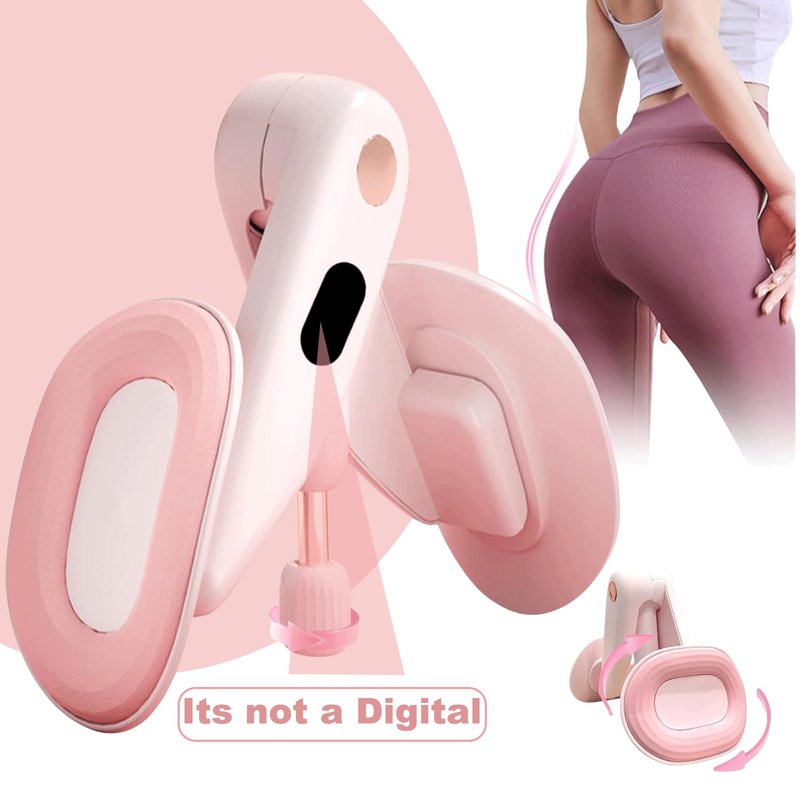 Thigh Trainer Thigh Exerciser for Women, 15-70lb Adjustable Resistance Inner Thigh Exerciser with Soft Pads, Thigh Trainer for Pelvic Floor Muscle Repair, Kegel Exercise