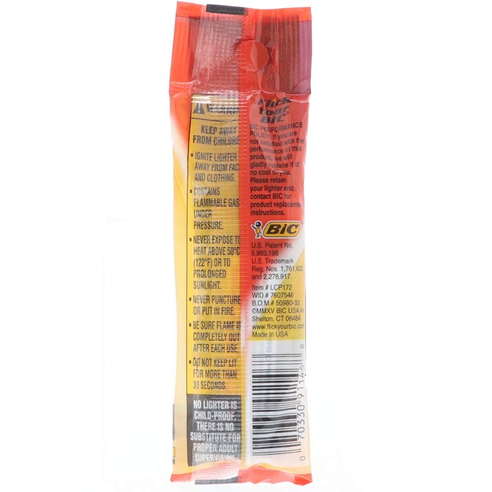 Bic Classic Disposable Lighter, Colors May Vary 1 ea (Pack of 3)