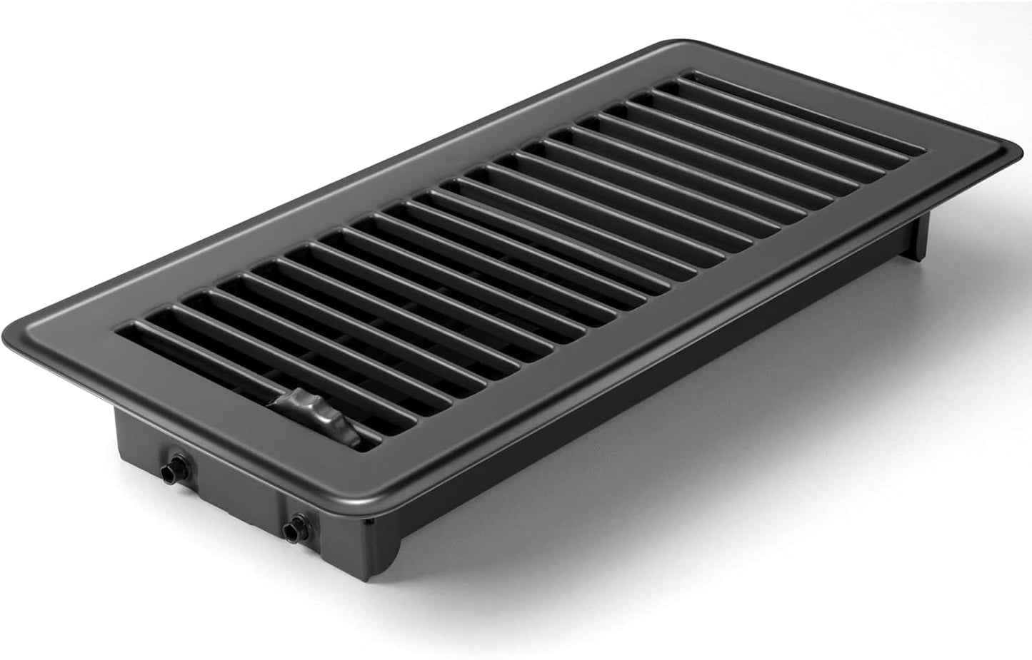 Heavy Duty 4x10 Inch Metal Floor Vents - 6 Pack Rust Proof Air Vent Covers for Home