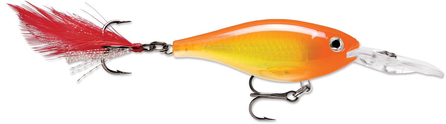 Rapala X-Rap Shad 06 Fishing lure, 2.5-Inch, Hot Head