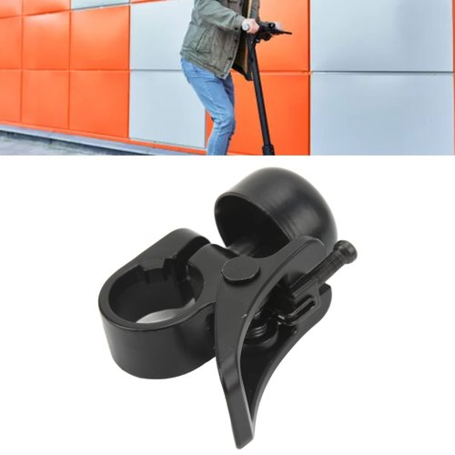 Electric Scooter Bell, 2.2cm/0.87in Diameter Loud Sound Scooter Horn Aluminium Alloy Bicycle Handlebars Horn Cycling Ring Replacement for Pro PRO2 1S Lite