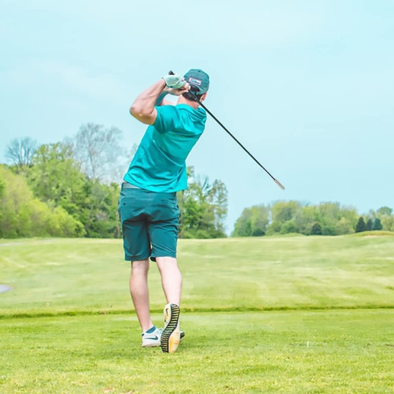 Relentless Golf Speed Stick Training aid and Tempo Trainer. This Golf Training aid Will Help You gain Balance and Yards. Get Your Golf Swing Trainer Now, and Start Bombing Those Drives!