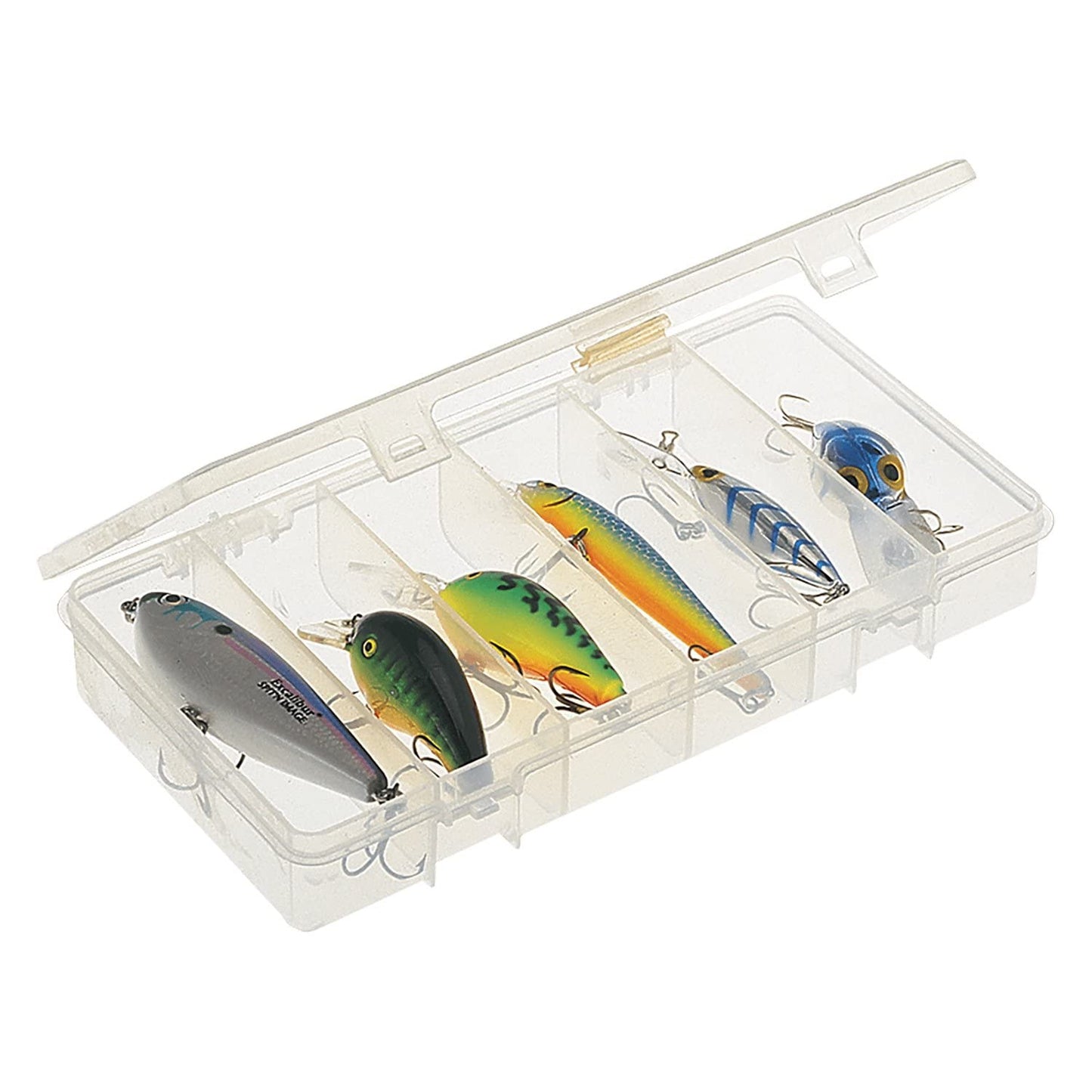 Plano Pocket Stowaway 6 Compartment Utility Box, Clear