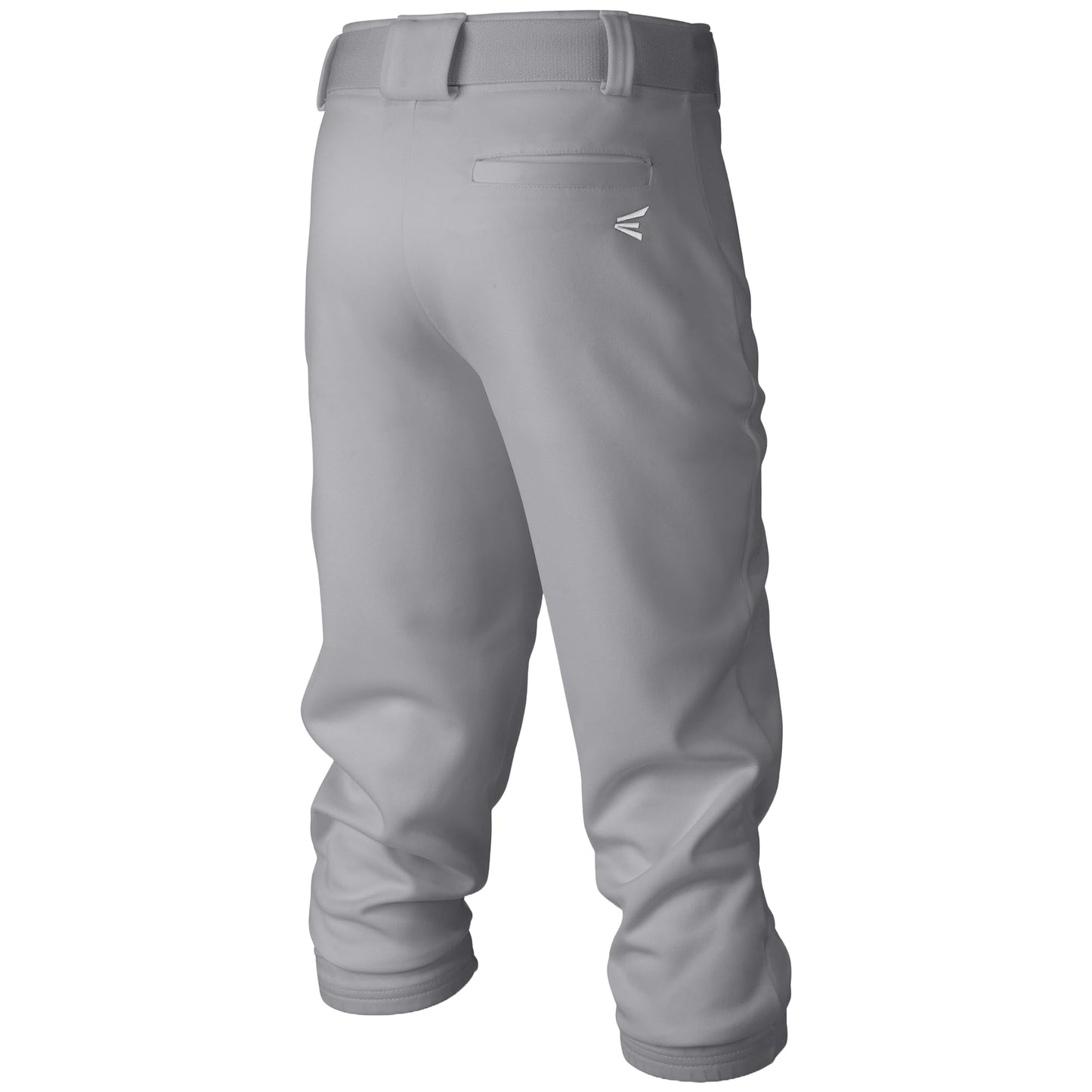 Easton | PRO+ Pull Up Baseball Pant | Youth | Full Length | Elastic Bottom | Youth Grey Y XL