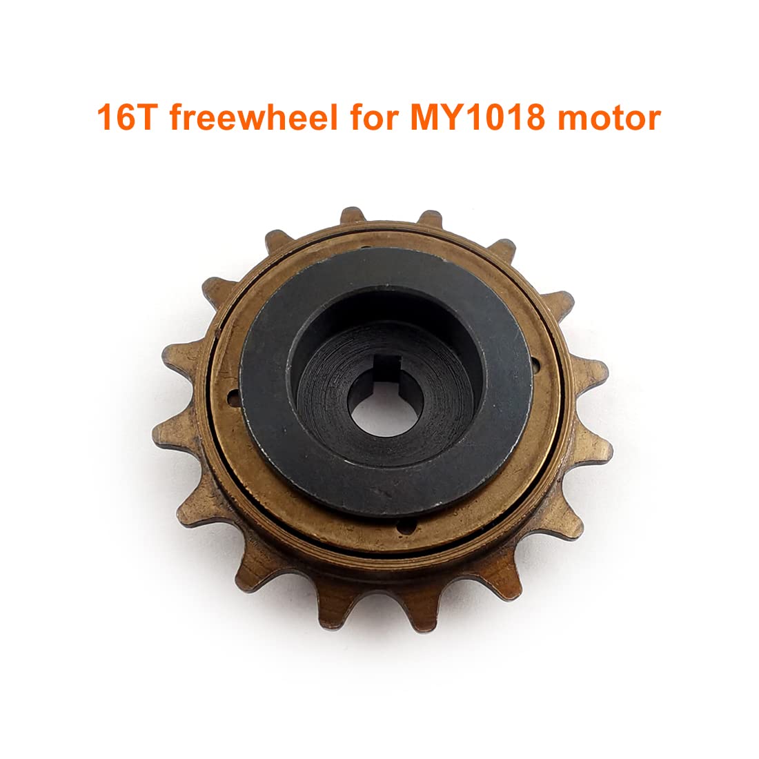 Bicycle Spoke Chain Wheel Bike Rear Wheel 32T Sprocket for Our Left Drive Motor Kit 16T Freewheel with Adapter for Motor MY1016Z (16T Motor Freewheel)