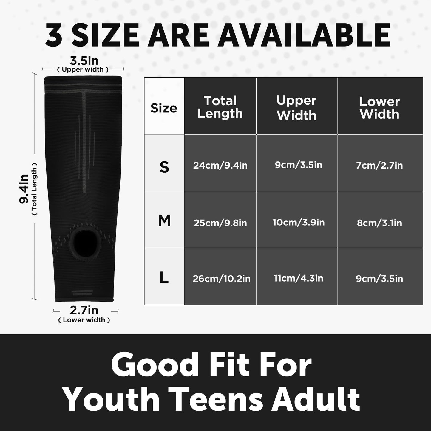 Volleyball Arm Sleeves Passing Forearm Sleeves Compression Arm Guard Sports Training Arm Protector for Kids & Adult (Thumb Hole, S)