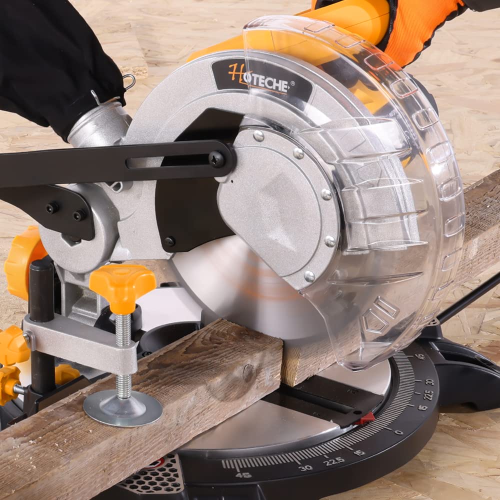 Hoteche 8-1/4-Inch Circular Saw Blade for Wood 40-Tooth Tungsten Carbide-Tipped Blade High-Performance Professioal Saw Blade for Miter Saw and Table Saws, Hole Size 5/8-inch