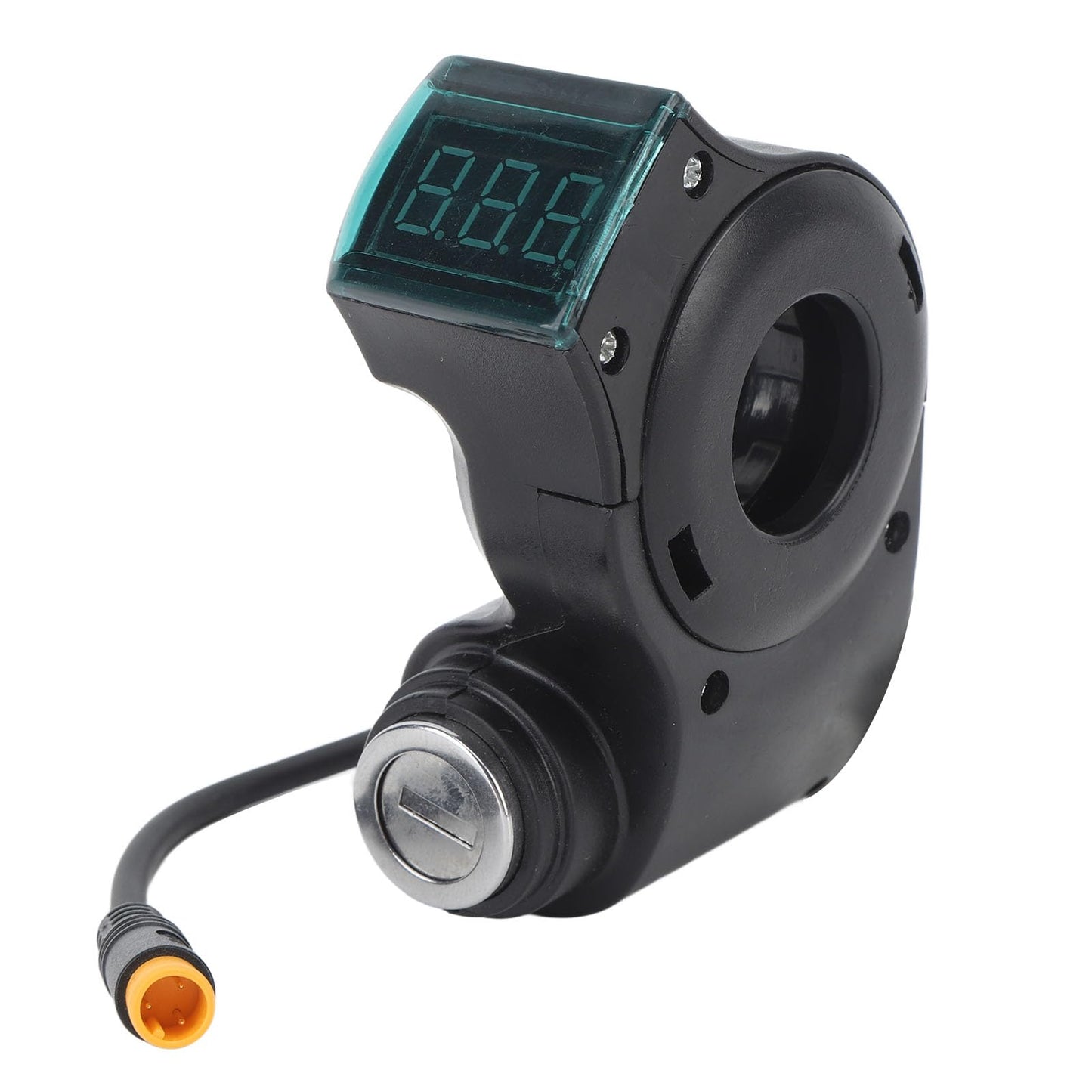 Electric Scooter Handlebar Switch Lock, Scooter Digital Display Switch Lock Real Time Data Display with 2 Keys for Maintenance