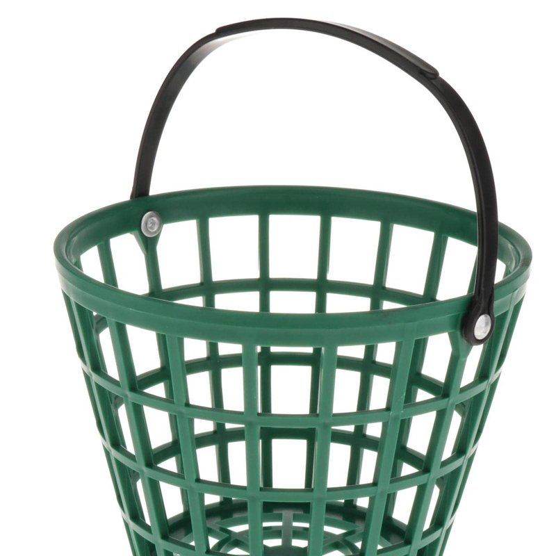 SM SunniMix Unbreakable Golf Ball Basket, Golfball Container with Handle Ball Holder Contains 25/50/100 Balls Range Accessories - Holds 50 Balls