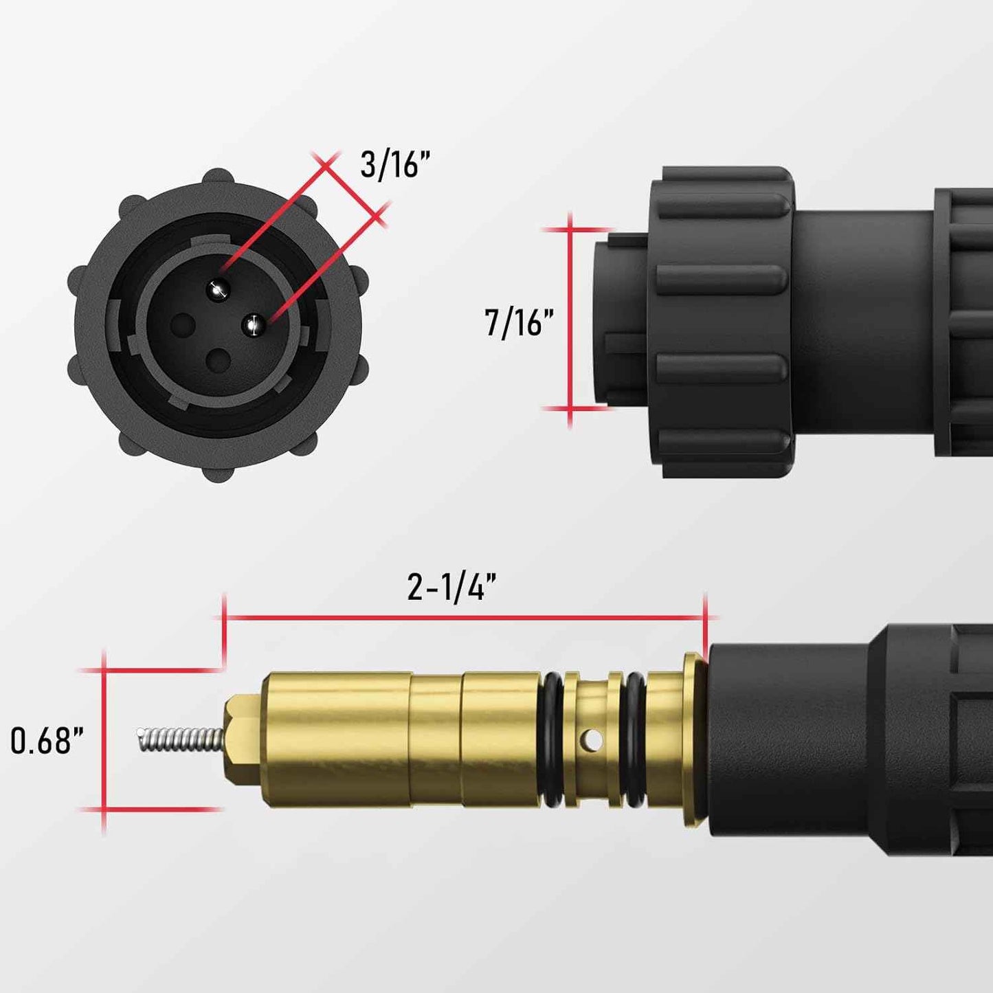 150Amp MIG Welding Gun Torch Replacement for Miller M-150/M-15 - 12ft YESWELDER