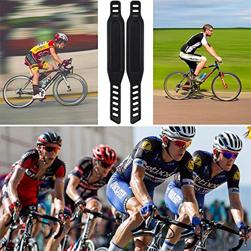 Adjustable Exercise Bike Pedal Straps - 4pcs Heavy Duty