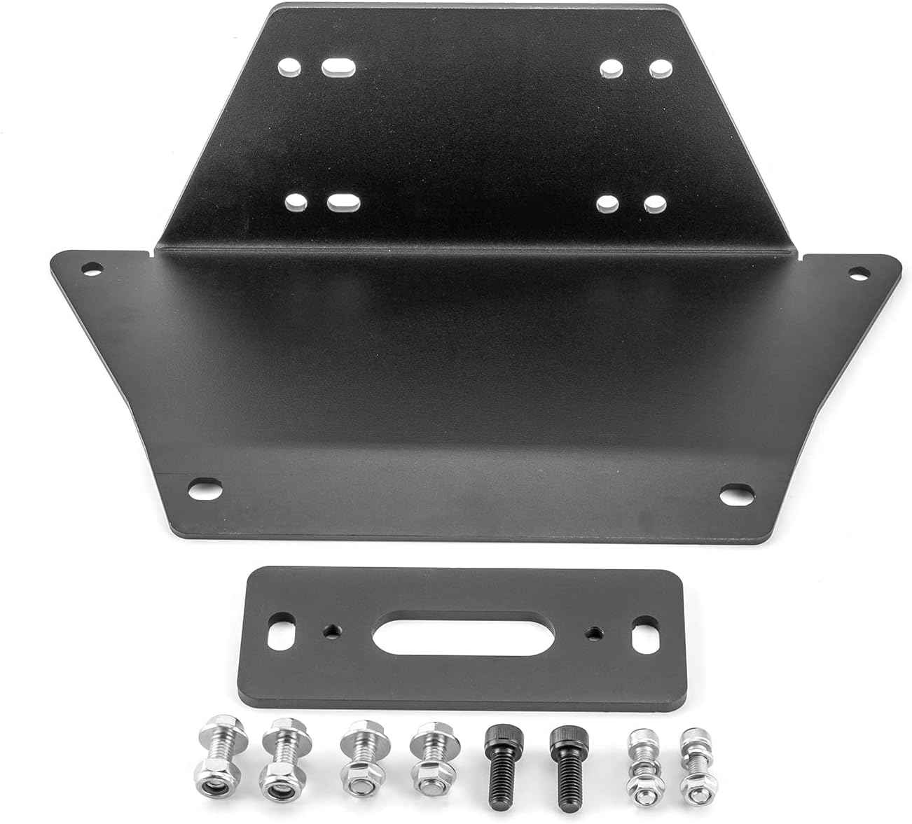 Polaris Ranger Winch Mount Bracket Plate for 1000, 900, 570 XP & PRO XD Crew (2013-2025)