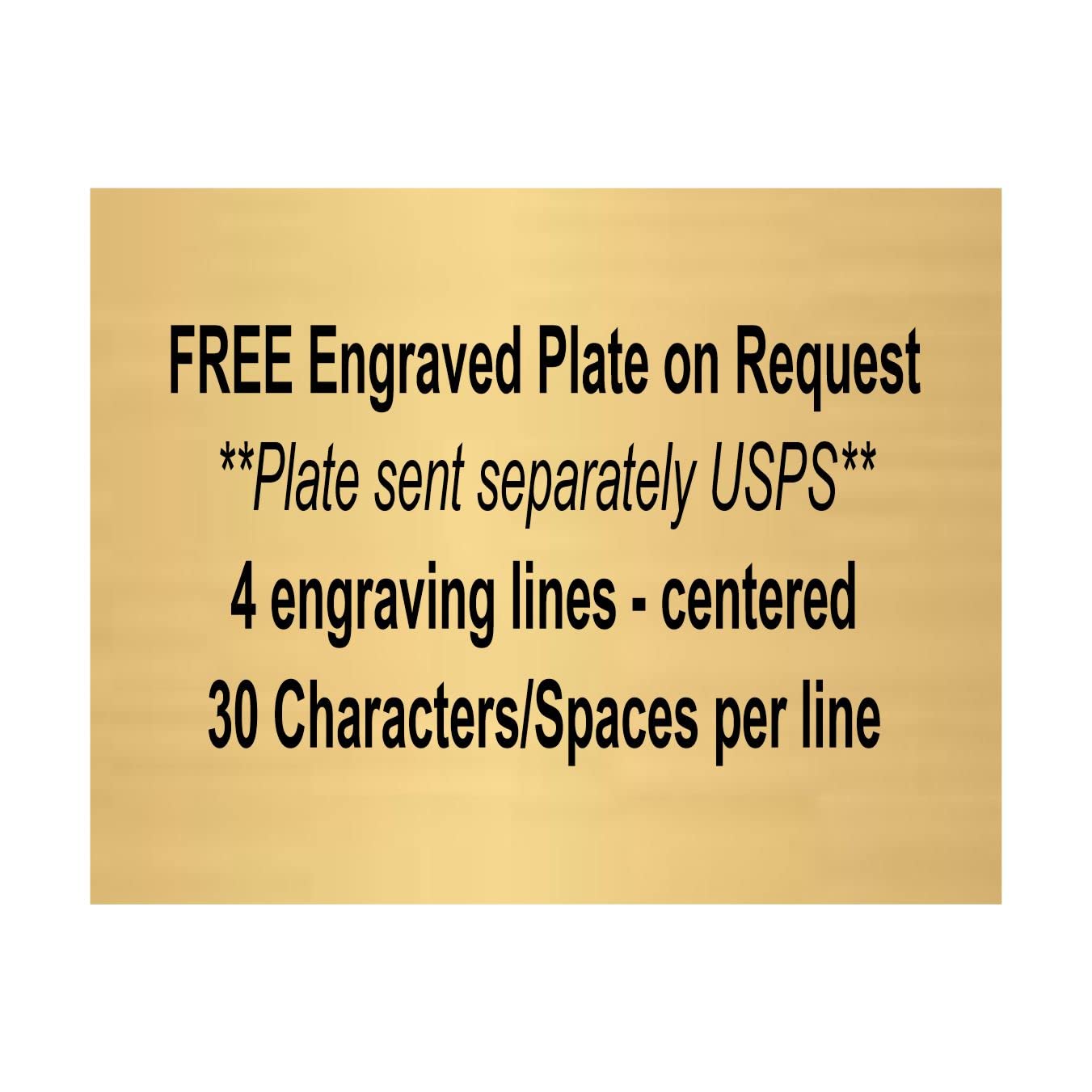 Decade Awards Gold Metal Cup Trophy - 13 Inch Tall | Engraved Corporate Love Cup Award - Engraved Plate on Request (13 Inch Tall - Gold)