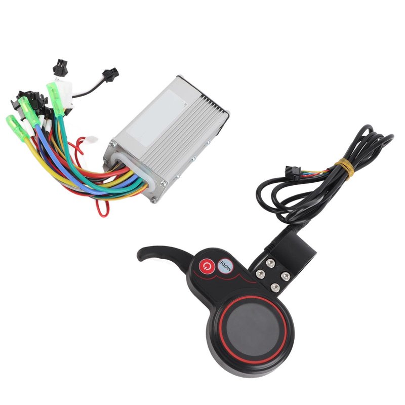 36V 48V 60V Electric Scooter Controller, Controller LCD Display Control Panel with Shift Switch Brushless Motor Speed Controller Screen for Electric Bikes (48V 250/350W color screen dual-mode model)